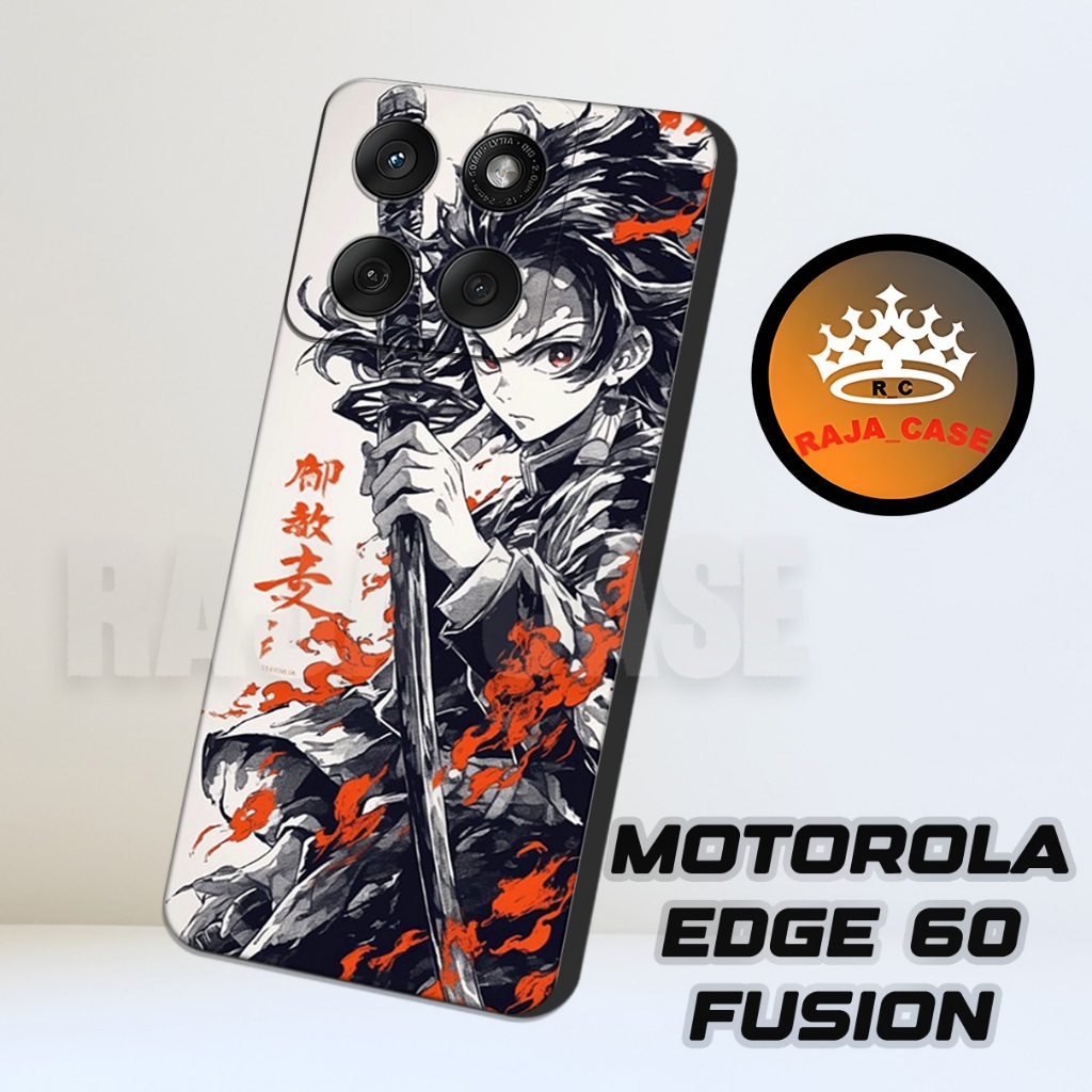 Rc34/Softase karet MOTOROLA EDGE 60 FUSION - Motif Anime - Case Hp MOTOROLA EDGE 60 FUSION - Casing 