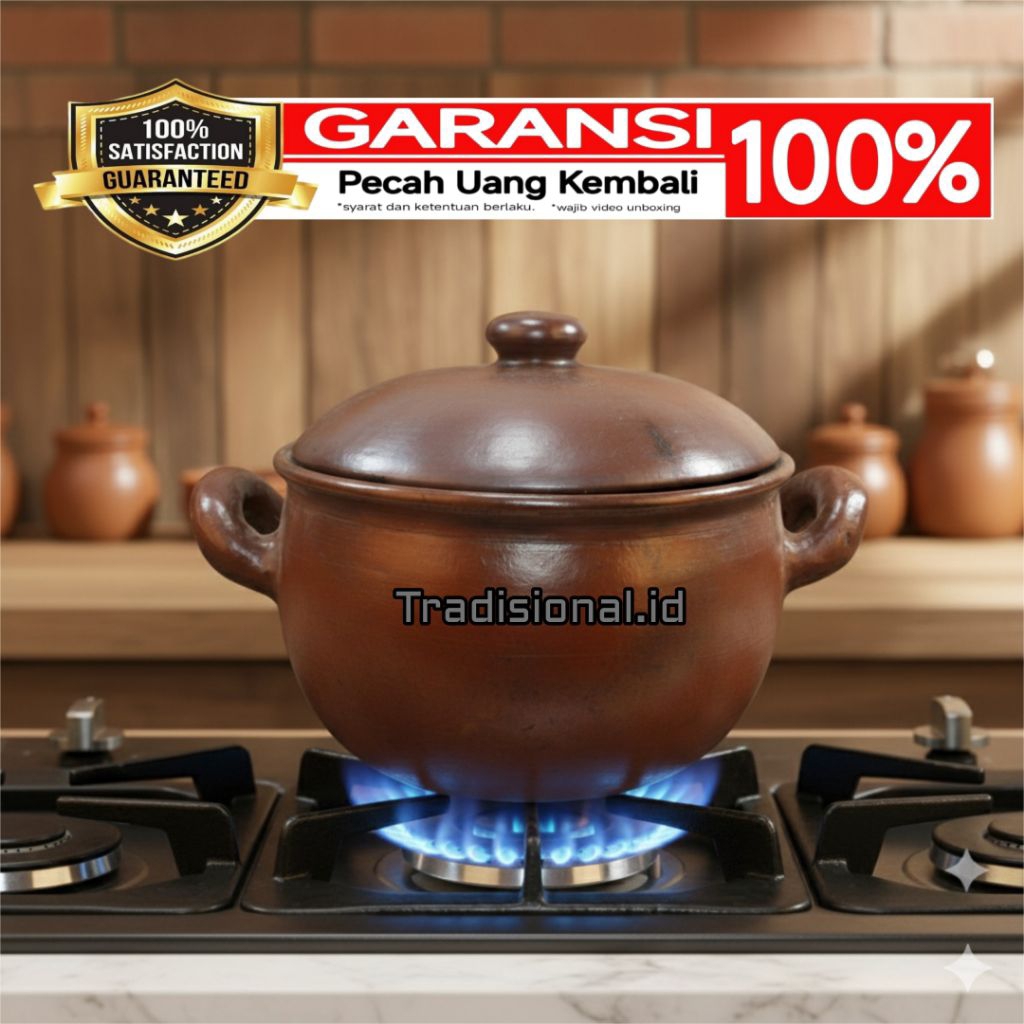 PANCI REBUS JAMU TANAH LIAT | PANCI GERABAH TANAH LIAT | PANCI REBUS TRADISIONAL TANAH LIAT