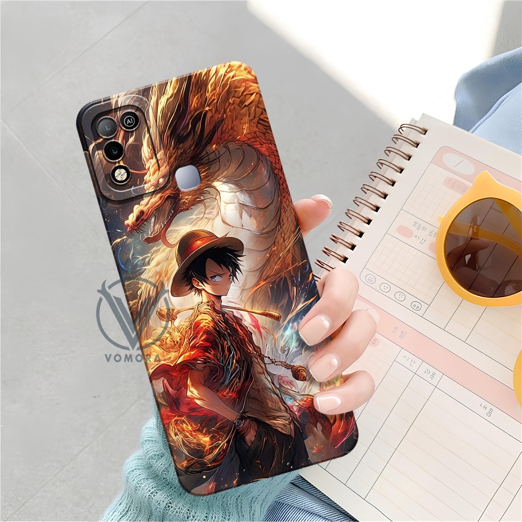 VOMORA Case INFINIX HOT 10 PLAY / 11 PLAY Terbaru - Case Anime - Softcase INFINIX HOT 10 PLAY / 11 P