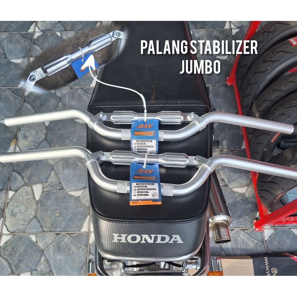 STIR DAY STIR STANG LOW MEDIUM SET ADAPTOR JALU PALANG JUMBO UNIVERSAL CB GL GL 100 MP TIGER VIXION