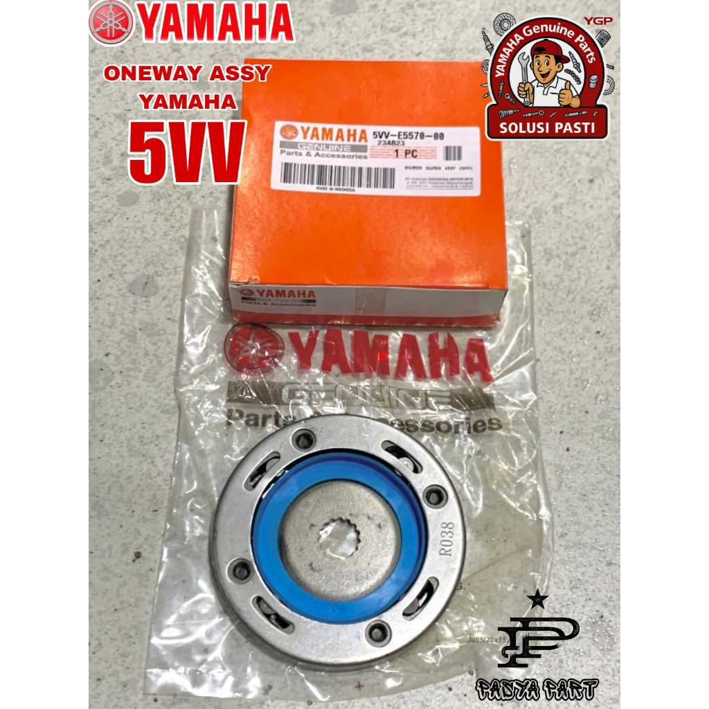 5VV-E5570-00 ORIGINAL Oneway Assy Starter Rumah Pelor Starter 5VV Yamaha Mio Karbu Mio Smile Mio Spo