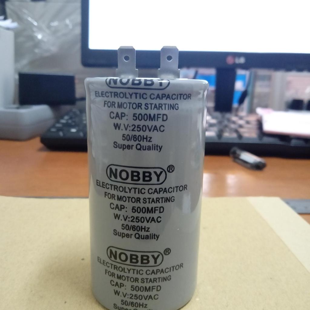 Kapasitor Starting 500MFD 250VAC Nobby