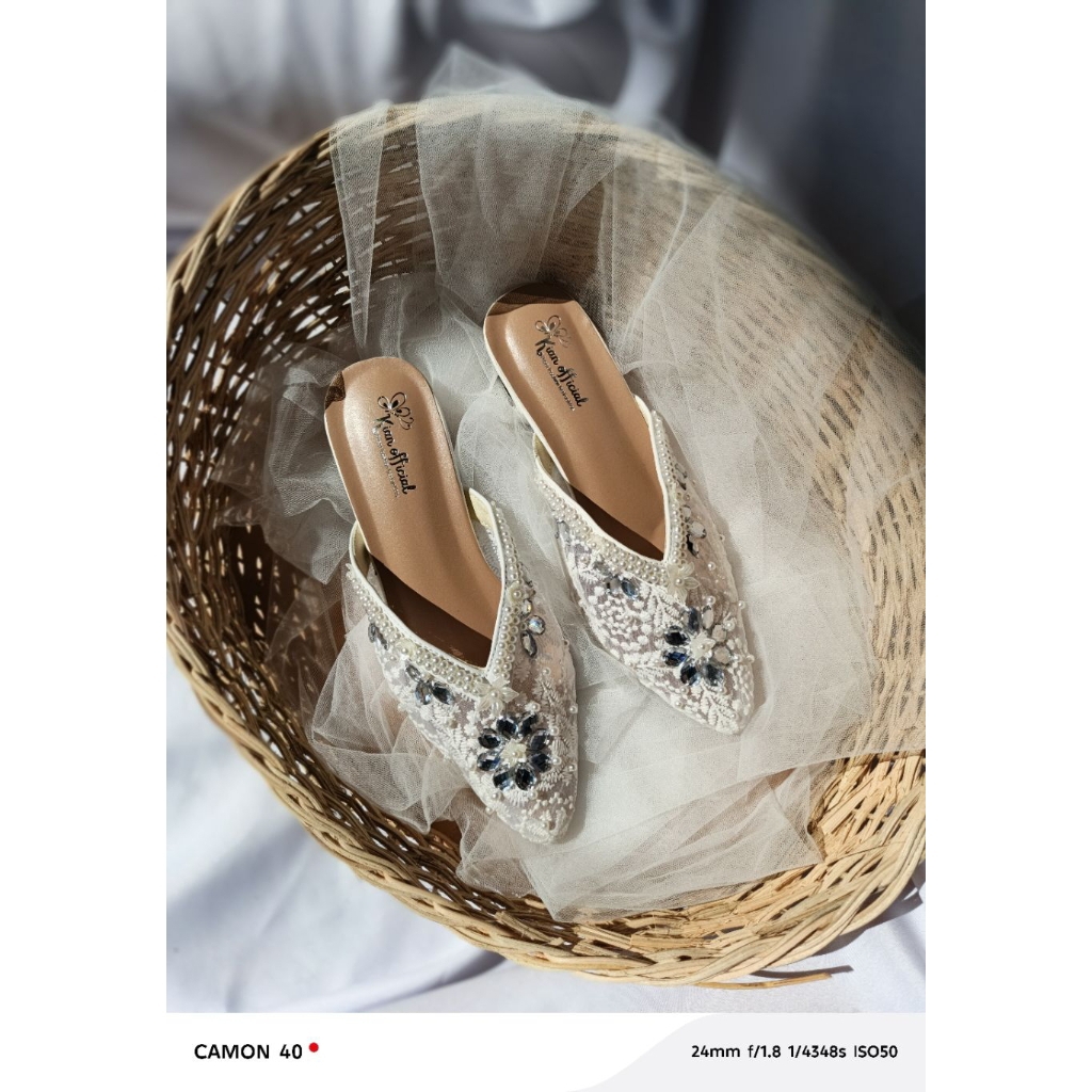 wedding shoes Payet white series 3cm tahu