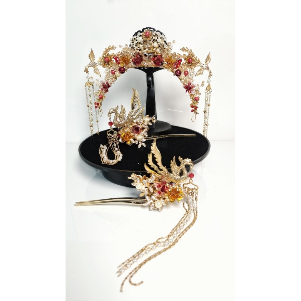 tusuk konde, sangjit, headpiece