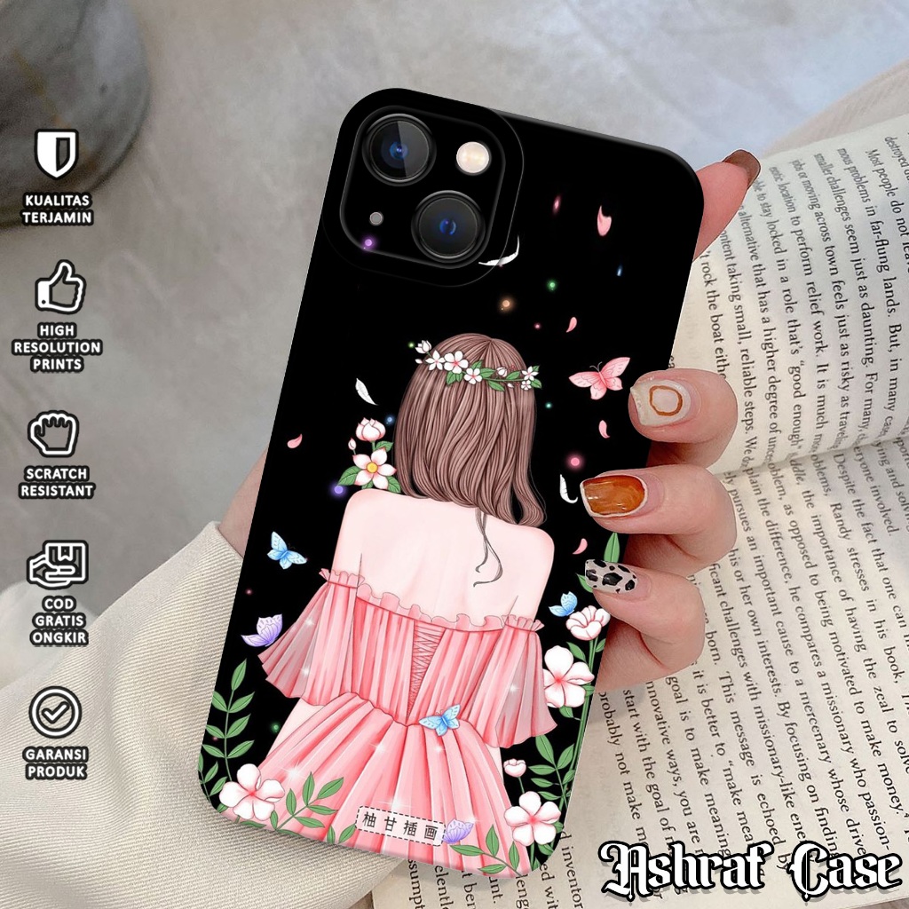 Case For Iphone 13  - Softcase Hp Iphone 13 [ BR - GWAN ] - Silicon Cassing Hp Wanita / Pria - Kesin