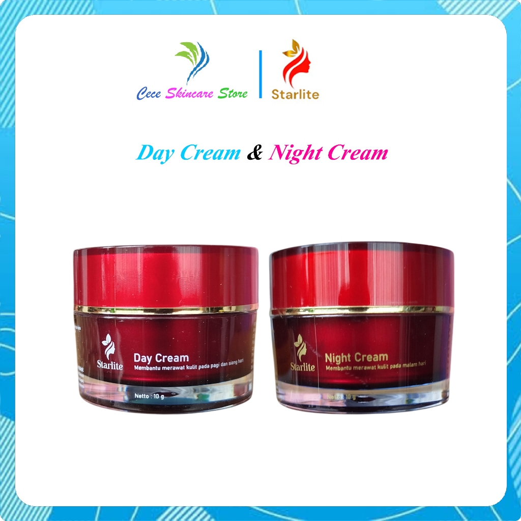 Starlite Umi Alfatih Skincare Cream Siang - Malam Merah BPOM 100% Original