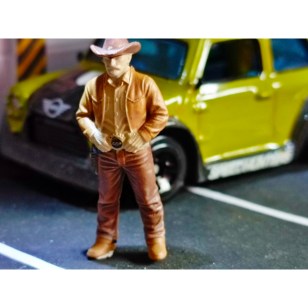figure Skala 1:64 Cowboy- Pria/ Cowo ala koboi