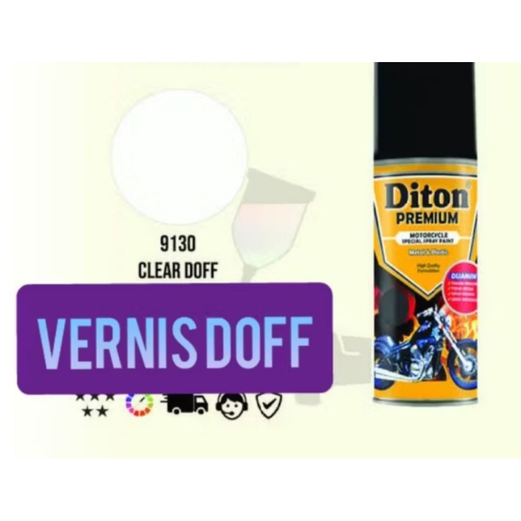 Clear Doff Diton Premium cat semprot