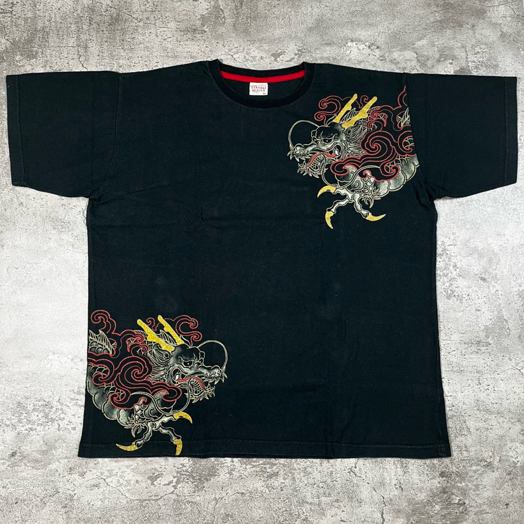 Japanese brand - STRANGE HEAVEN DRAGON MOTIF T-SHIRT