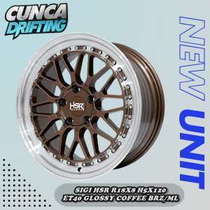 VELG RACING MURAH RING 18 UNTUK MOBIL BMW M4 E46 RANGE ROVER M3 HSR SIGI R18 VELG MOBIL E36 RING 18