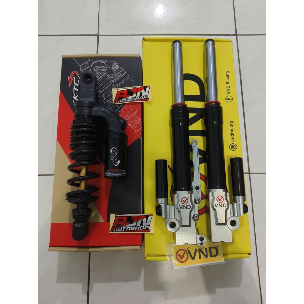 Paketan shok ktc evo depan belakang vnd motor vario 150/125 vario kzr beat fi beat karbu beat deluxe
