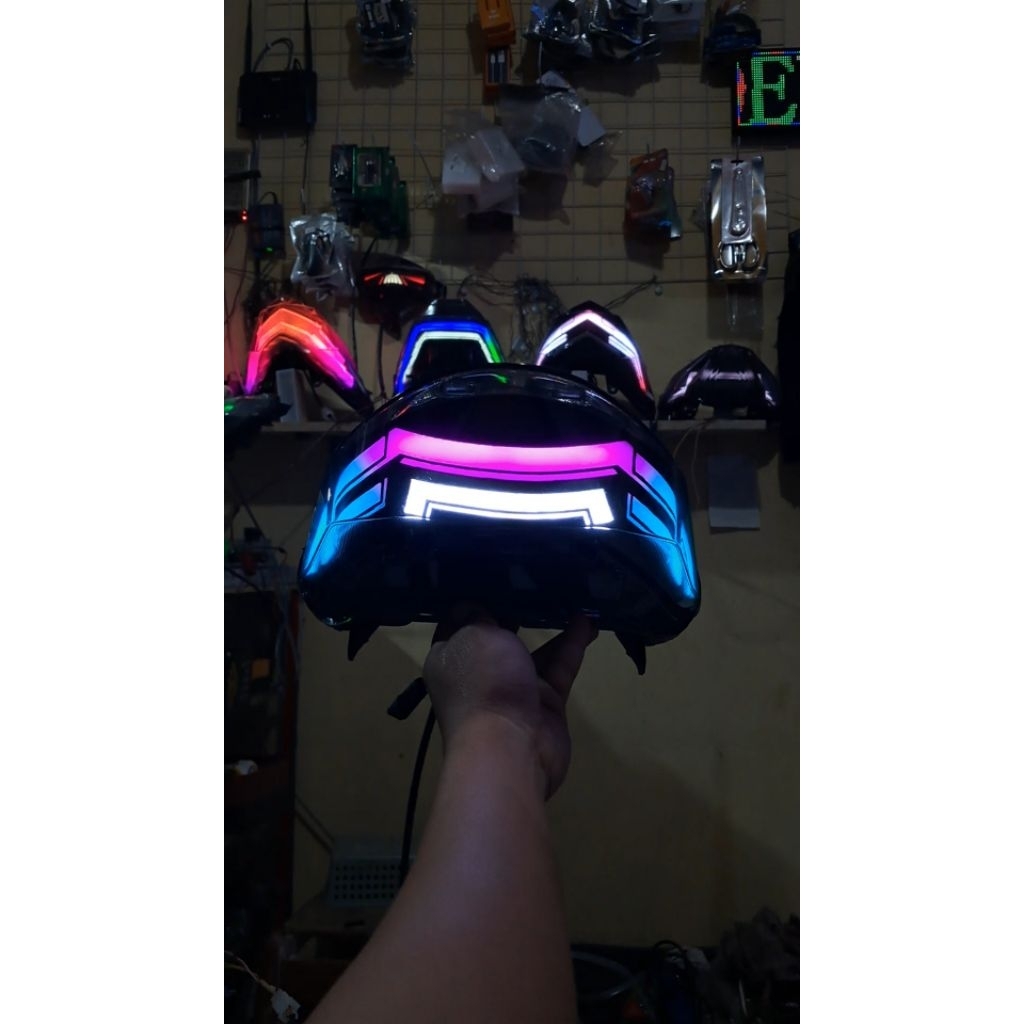 Stoplamp lazy rgb fullset pnp beat deluxe gen 2 2024