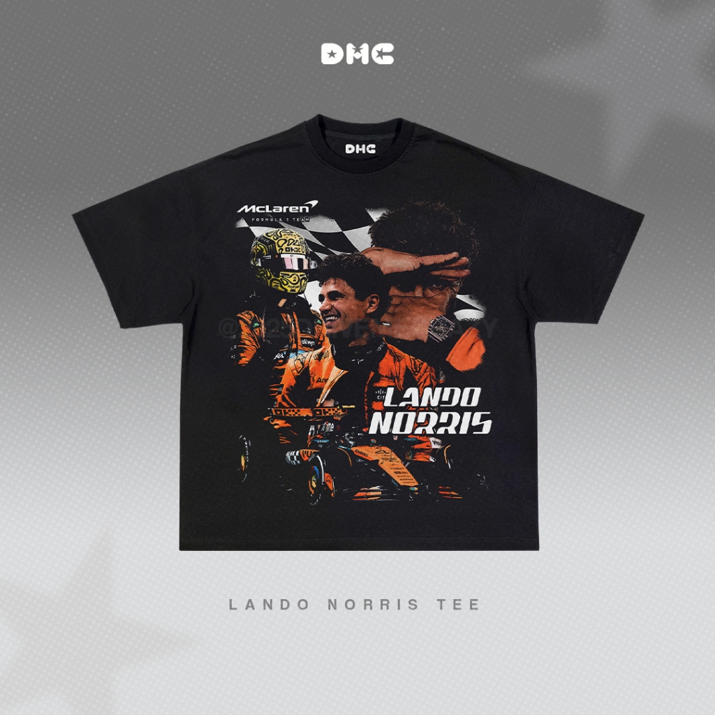 DMC Lando Norris Mclaren F1 Oversized T-Shirt