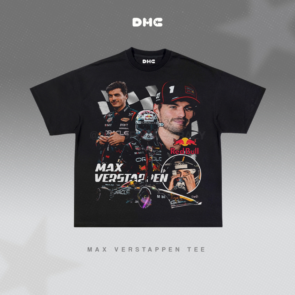 DMC Max Verstappen Red Bull Racing F1 Oversized T-Shirt