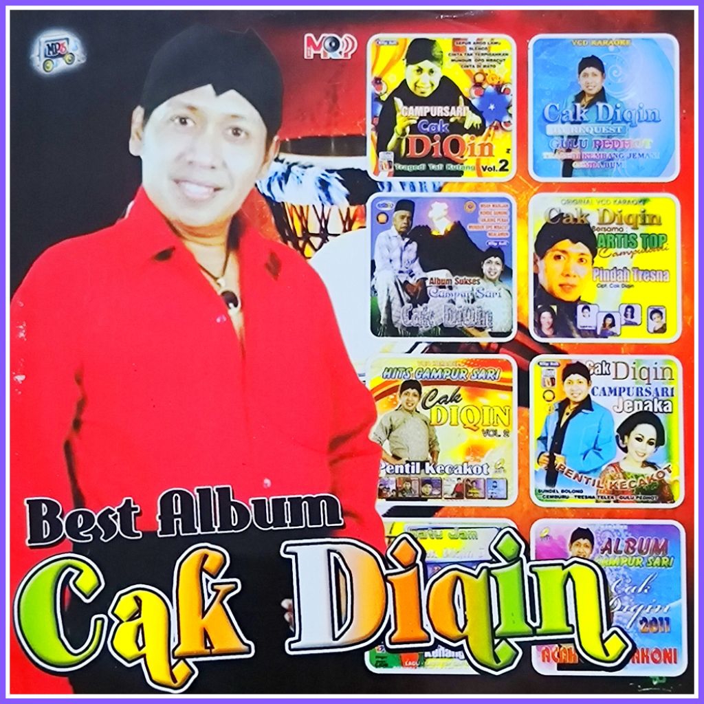 Kaset MP3 Audio 145 Lagu Pop Jawa Campursari Cak Diqin - Sonny Josz  Album Pilihan Terlengkap