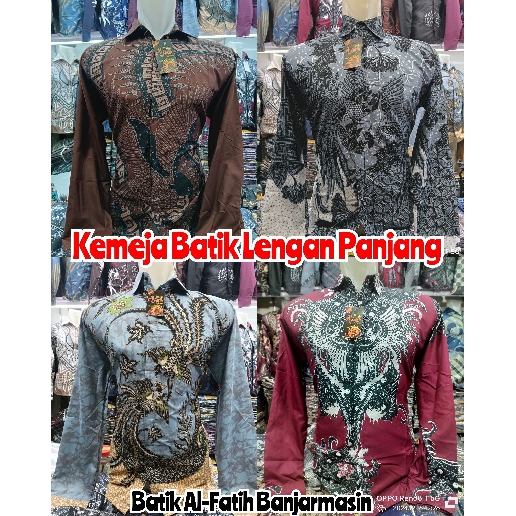 Batik Kemeja Pria Al-Fatih Banjarmasin