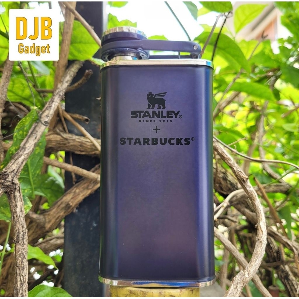 starbucks x stanley stainless flask 304 8z taiwan tumbler botol minum black