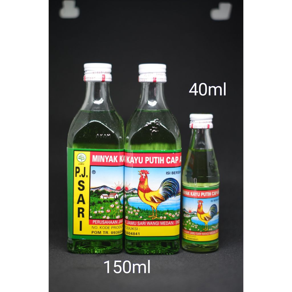 Minyak Kayu Putih Cap Ayam Asli - 150ml - cap ayam jago