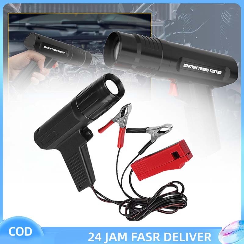 Timing Gun Trisco Digital Advance TL-122 Strobe Light Alat Service Ignition Timing untuk Mobil Engin