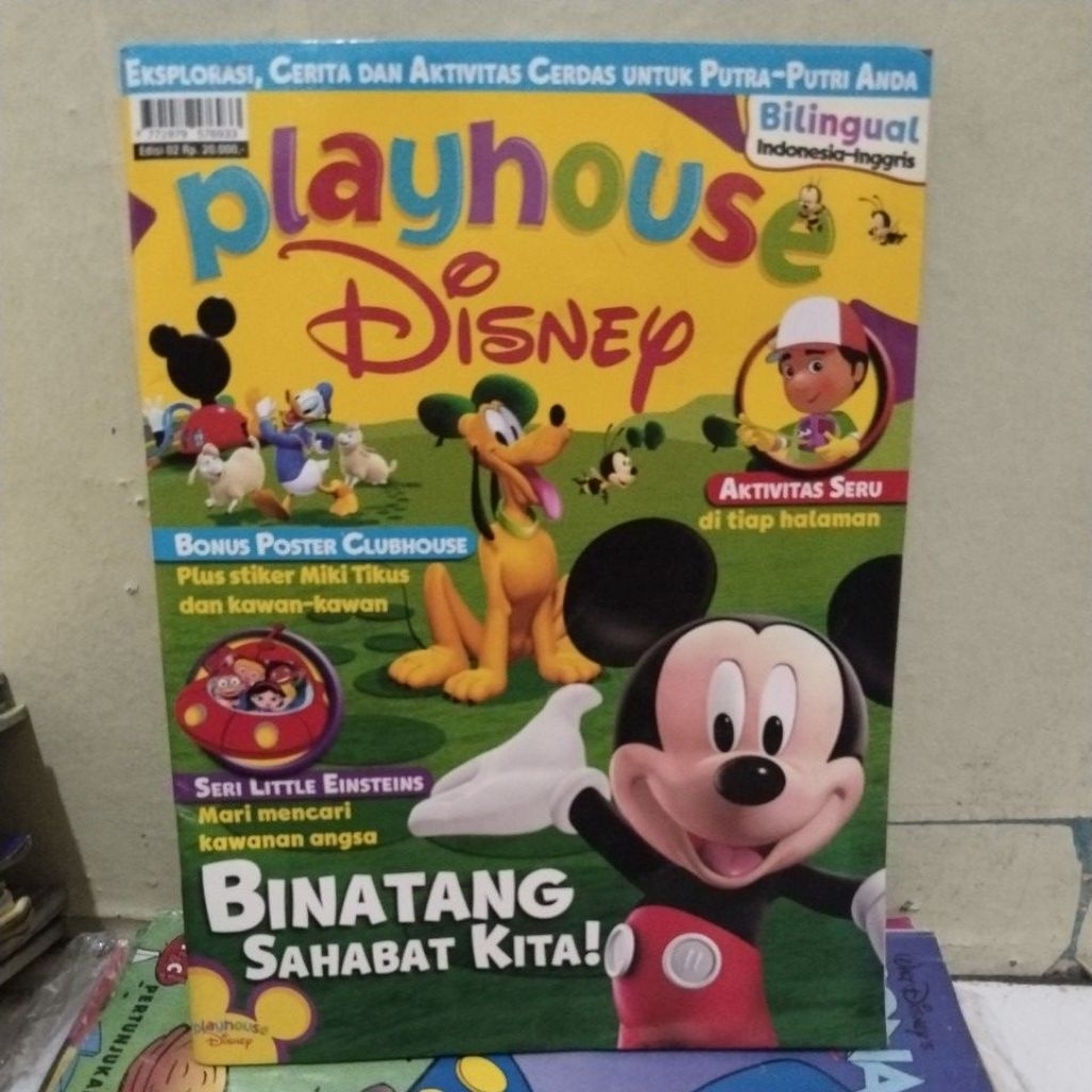 BUKU PLAYHOUSE DISNEY,BINATANG SAHABAT KITA