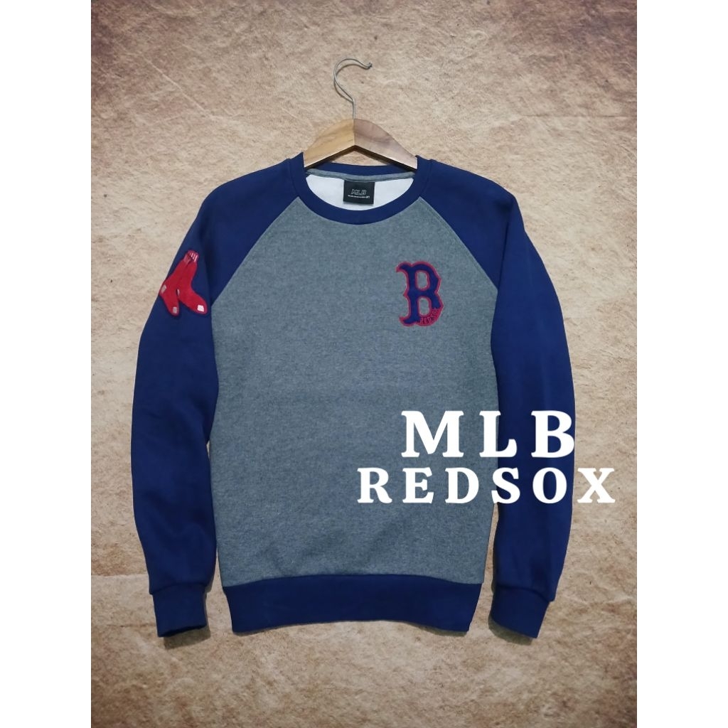 Crewneck keren MLB REDSOX second/bekas/preloved