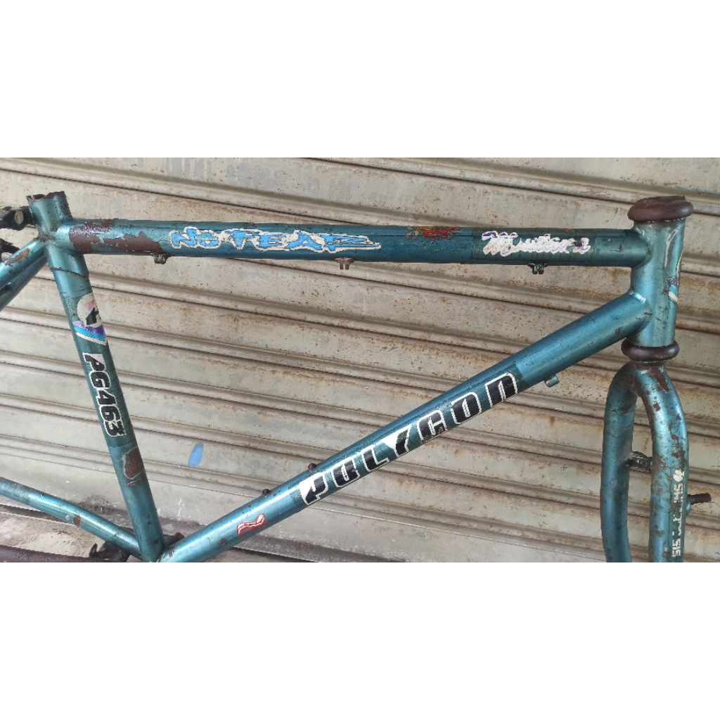 frame set mtb 26 polygon jadul