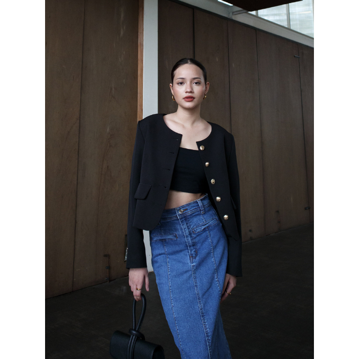 KAIAHATI - Valencia Collarless Jacket