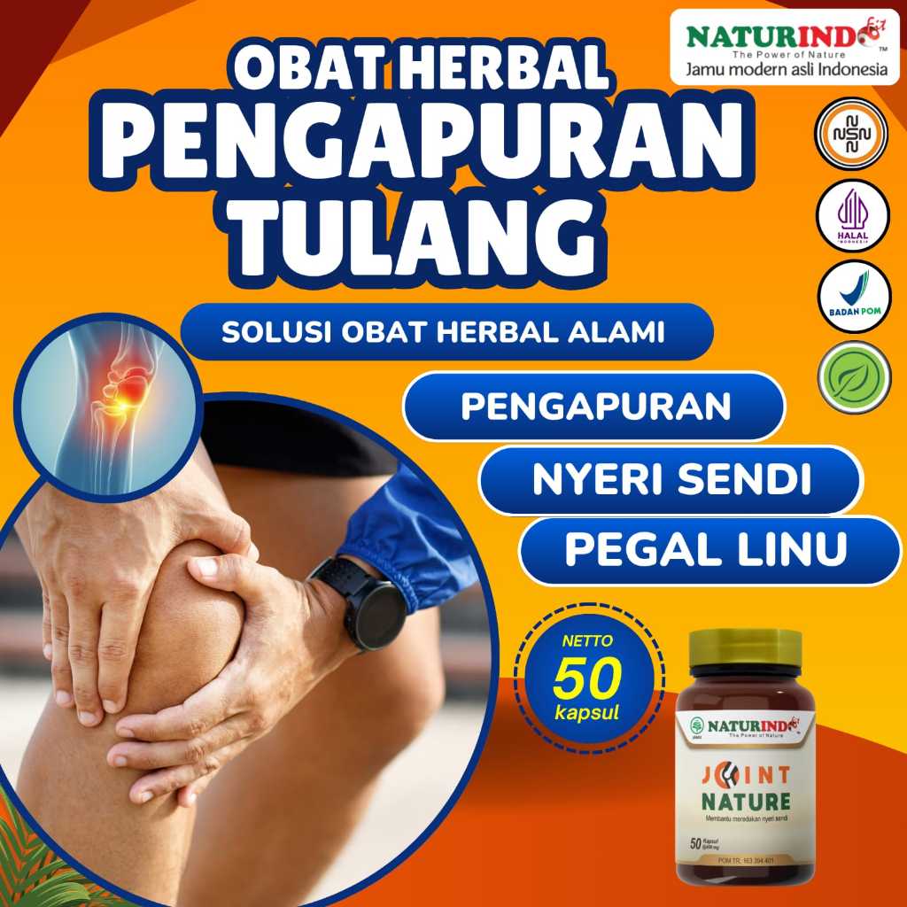 Obat Pengapuran Tulang Nyeri Sendi Lutut Tulang Keropos Osteoporosis