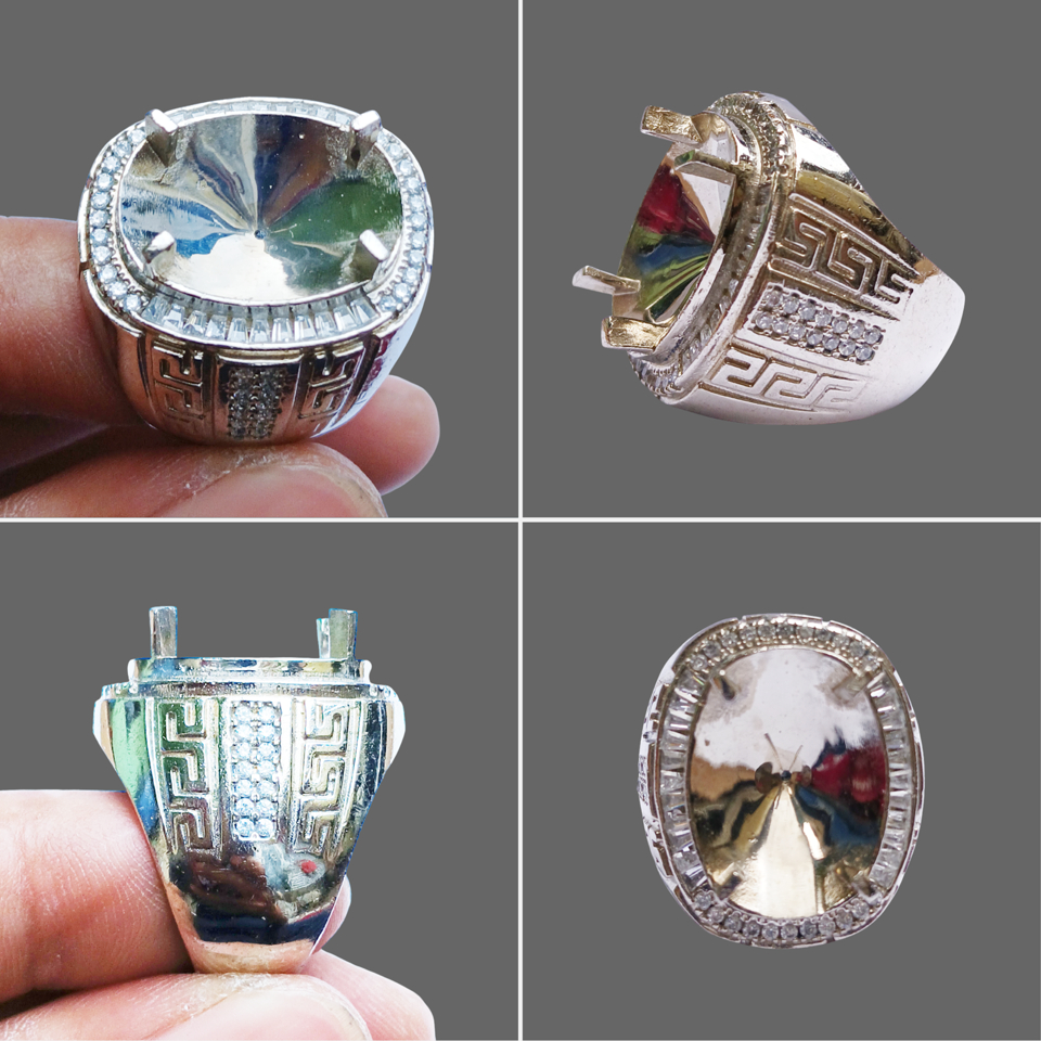 [20PCS] GROSIR RING EMBAN CINCIN ALPAKA SUPER TEPPER