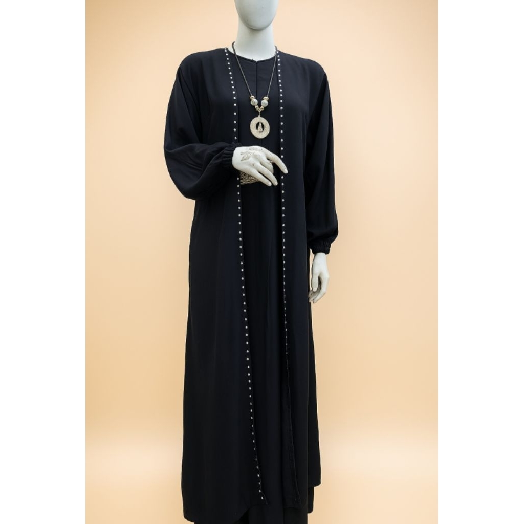 gamis abaya bahan rayon twill