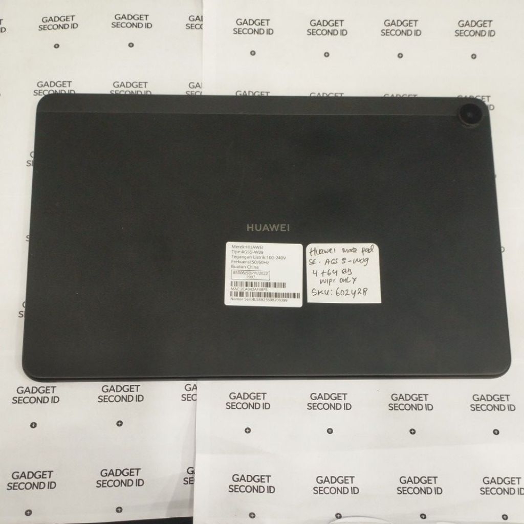 Tablet Second Huawei MatePad SE AGS5-W09 4+64GB unit only.