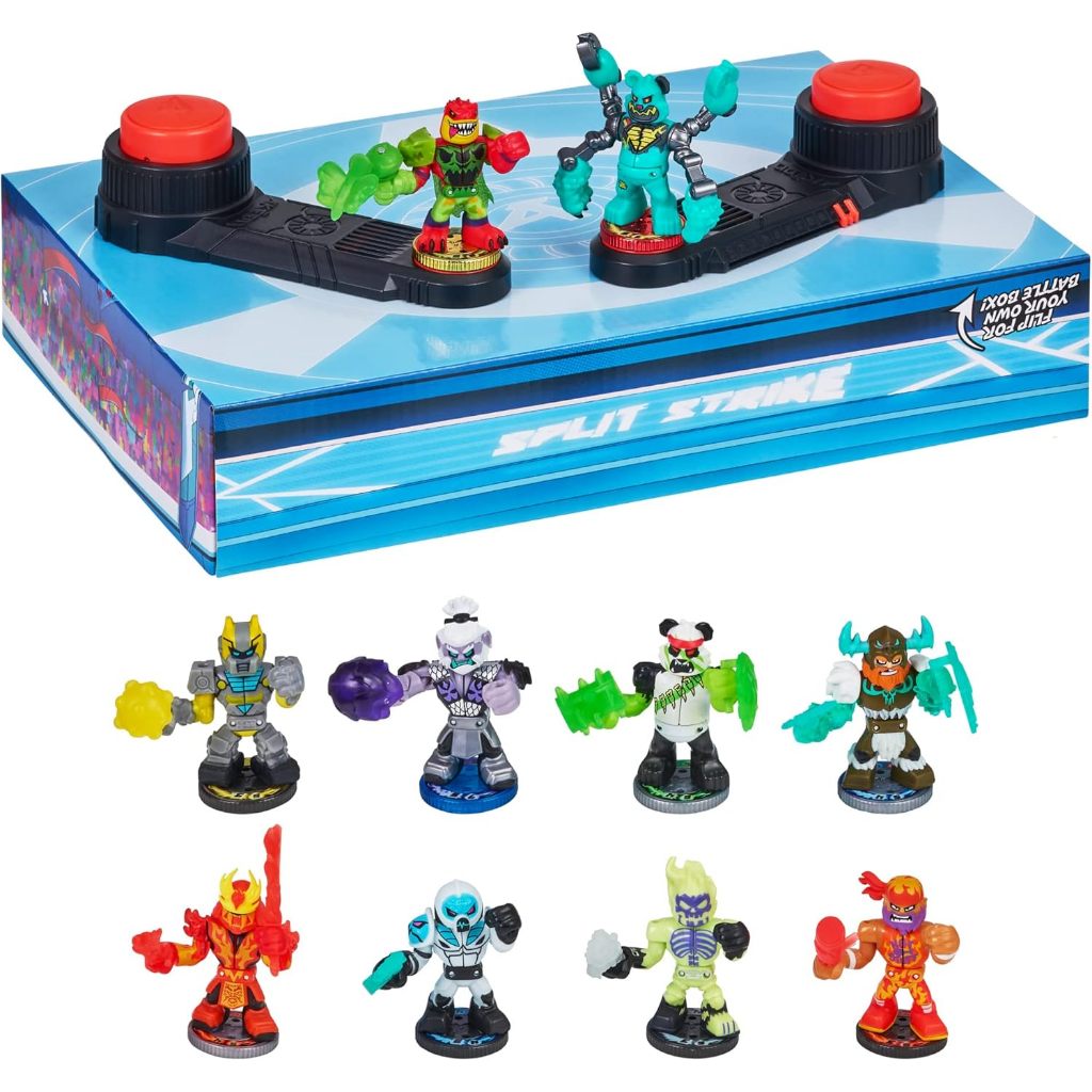 Legends of Akedo Button Bash Collector Pack Contains 10 Ultimate Arcade Warrior Action Figures and 2