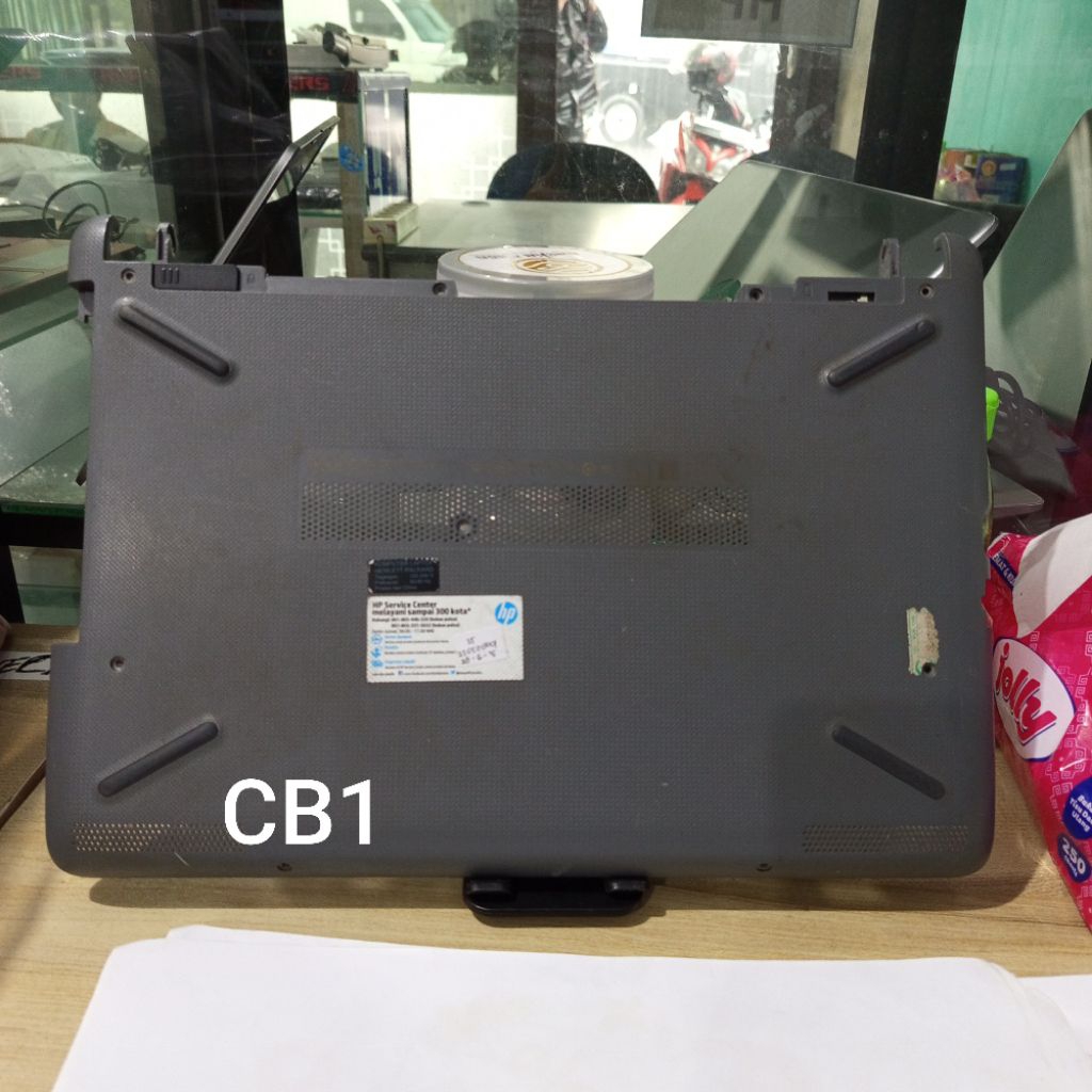 [ MINUS ] ABU Casing Bawah HP 14-bw HP 14-bs HP 240 G6 Normal Tested Seken Original [ bottomcase cov