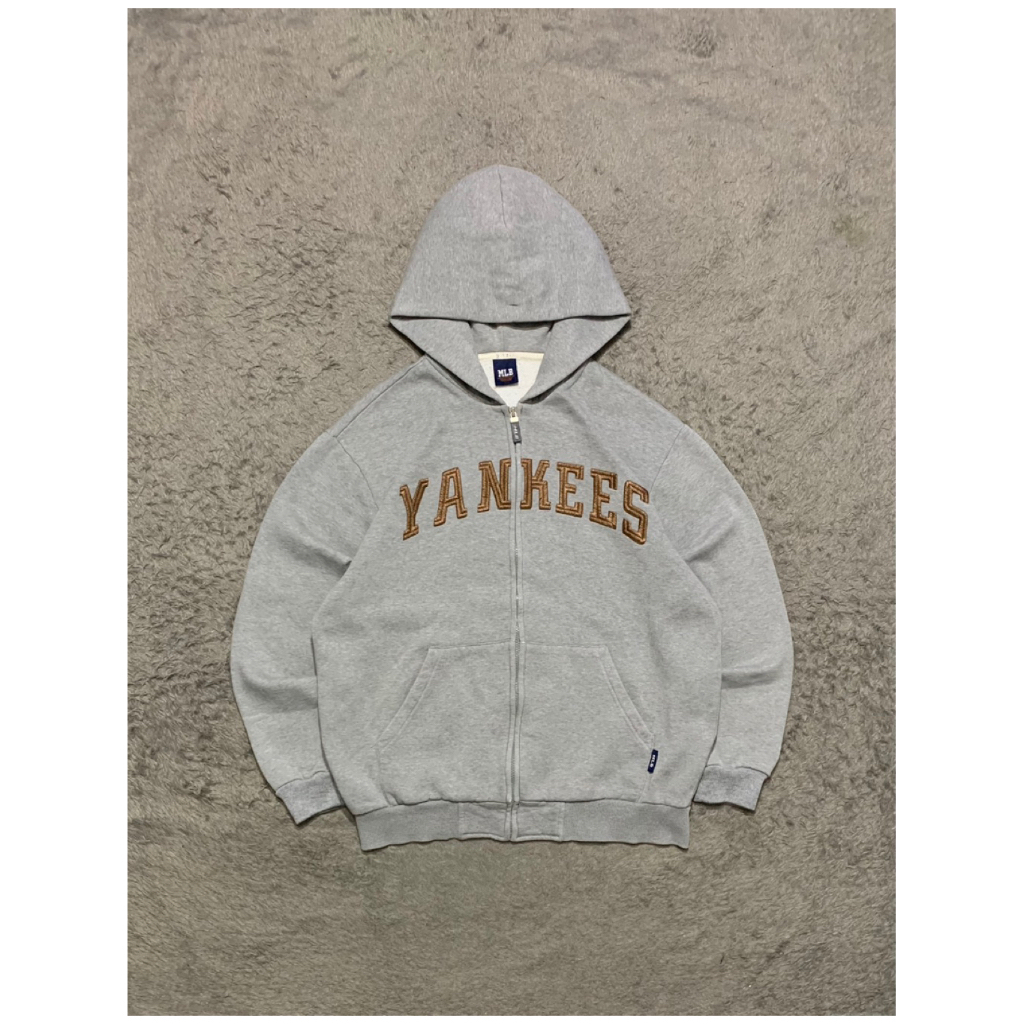 Hoodie Zipper MLB Yankees Second