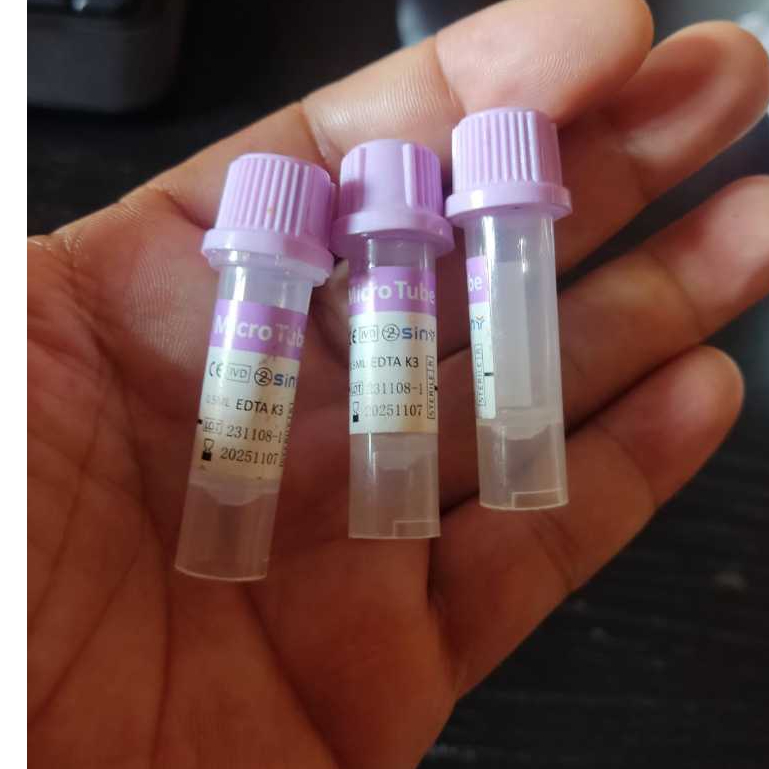 Micro Edta 0.5ml | Micro tube K3 Edta |Tabung Vacutainer Edta 0.5ml
