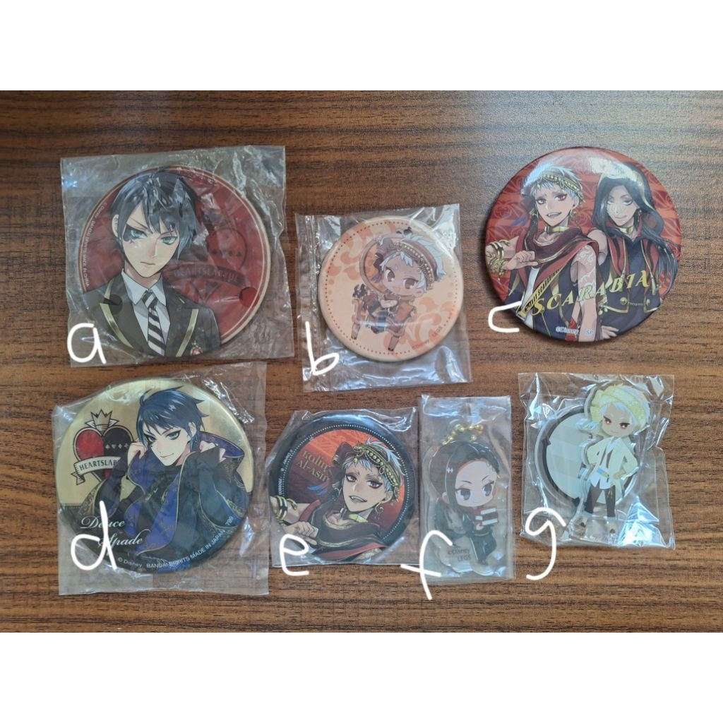 Kalim Jamil Deuce Badge - Twisted Wonderland Merch