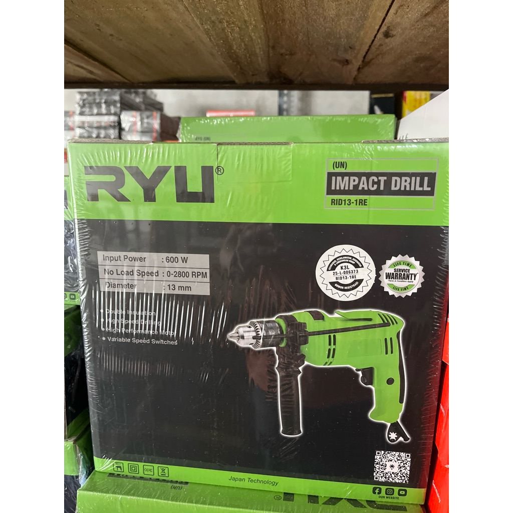 Mesin Bor Impact Ryu 13 MM