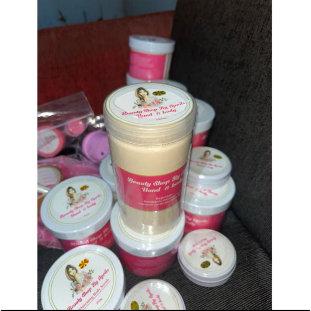 HB BSBA  1 KILO bisa cod handbody lotion pemutih racikan by aprilskin