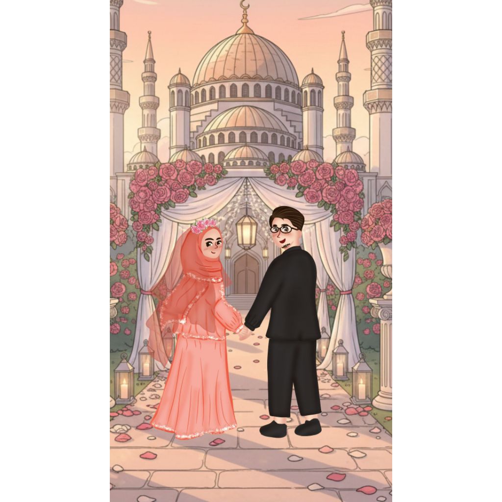 Undangan Pernikahan 3D Video | SEHARI JADI | Custome