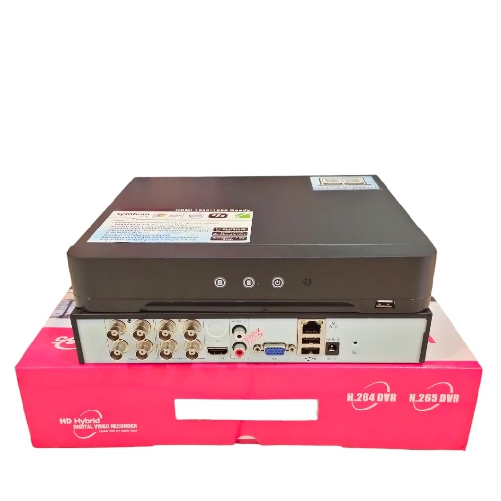 DVR HK.VISION AUDIO 8.CH H265 - 6in DVR 1080P