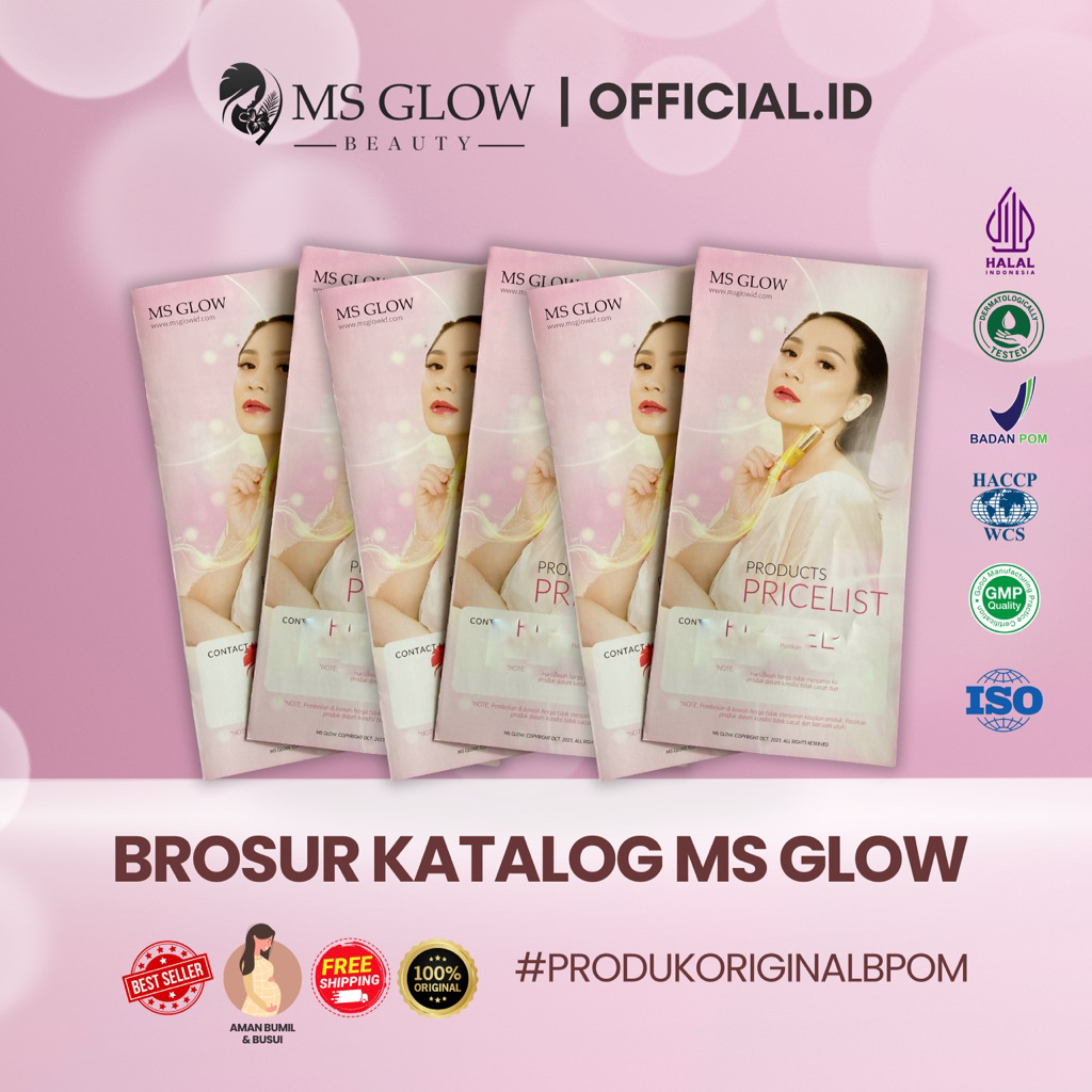BROSUR KATALOG MS GLOW