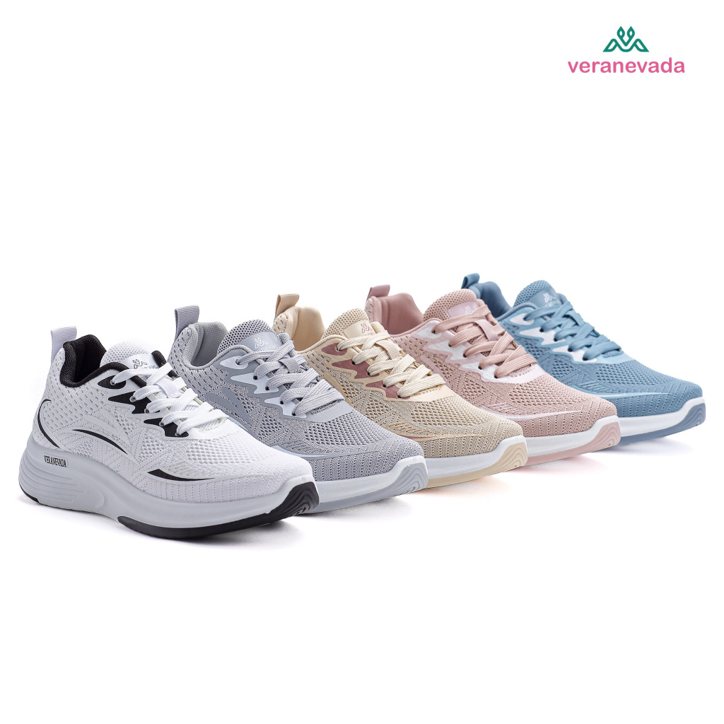 Senekaker Wanita Cacual Fashion Jogging Olahraga Seneakers Murah Sporty Sneaker Sport Aesthetic Sepa