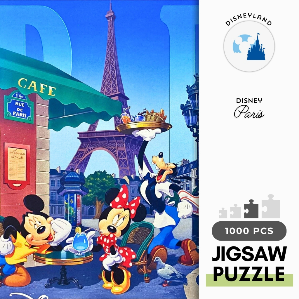 Disneyland Paris 03010 Disney Mickey's Paris 1000 PCS Jigsaw Puzzle