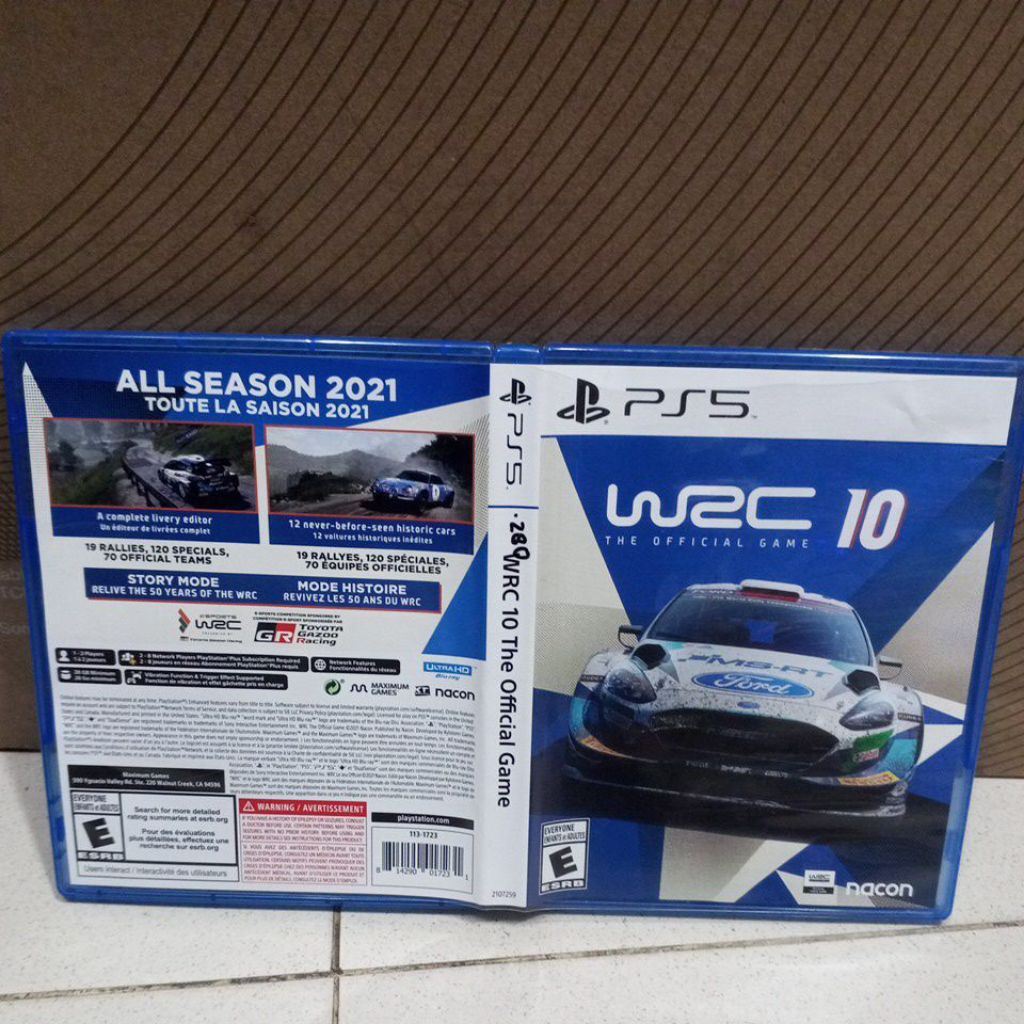 KASET PS5 WRC 10 BEKAS