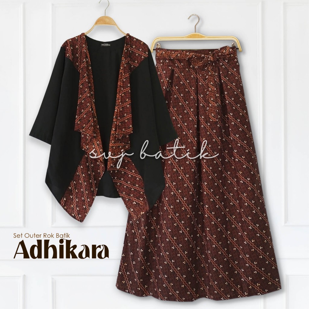 SETELAN BATIK MODEL OUTER BAHAN BATIK JARIK