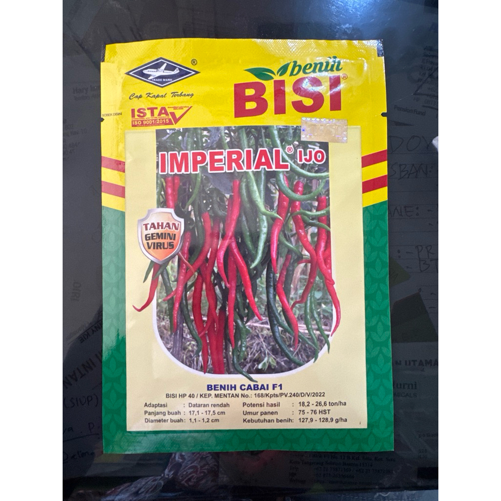 Cabai F1 Imperial Ijo