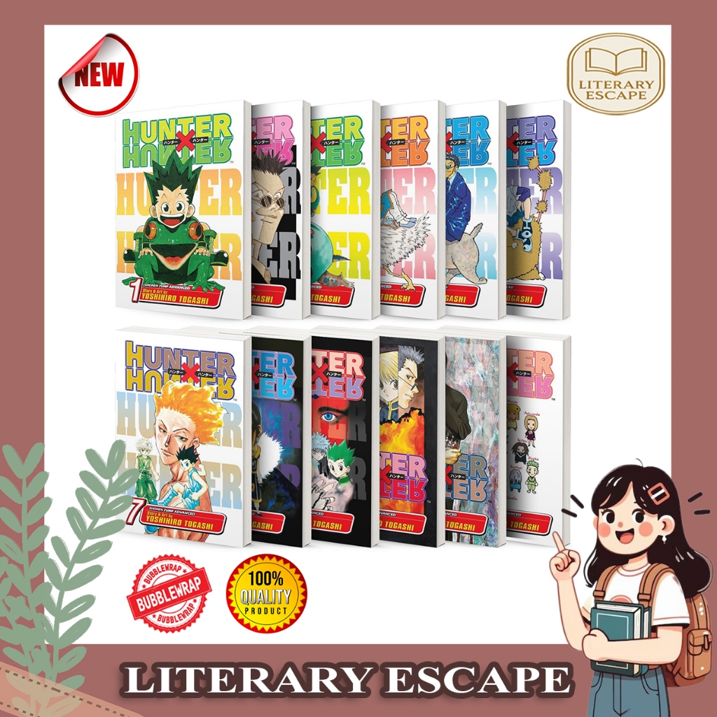 Hunter X Hunter 36 Book Series English Manga set (English)