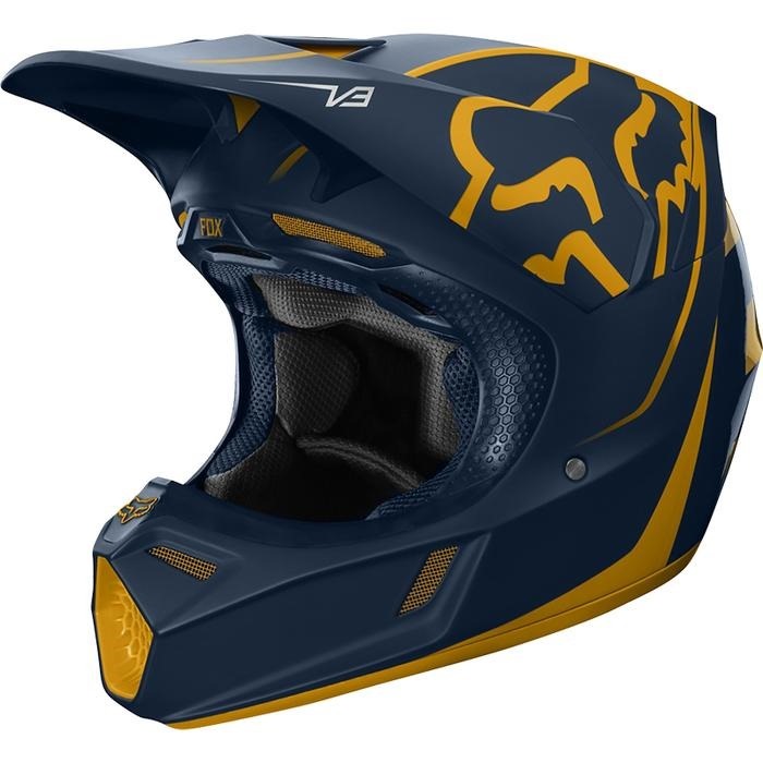 HELM FOX V3 KILLA NAVVY HELM MOTOR FOX VE KILLA NAVY HELM CROSS FOX V3 KILA NAVY