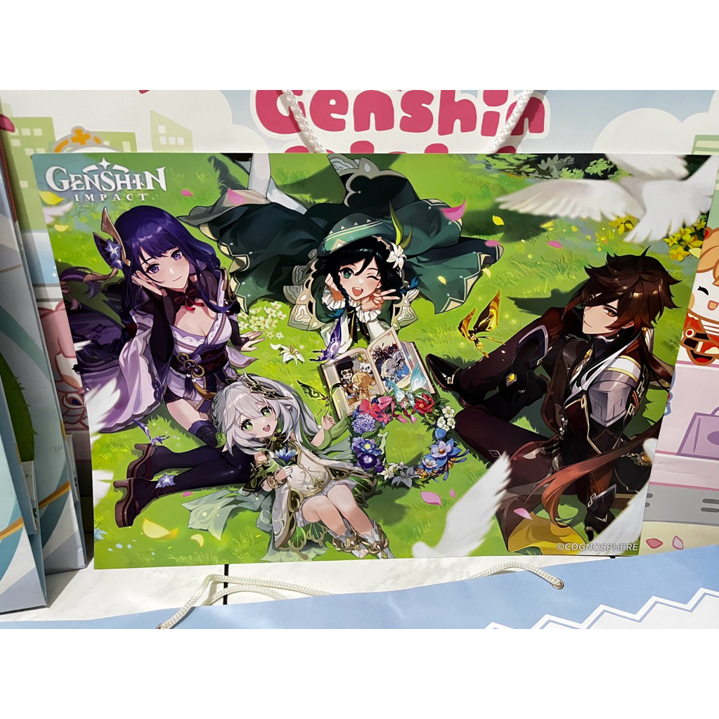 Poster A3 Official Hoyofest 2023 Anniversary Archon