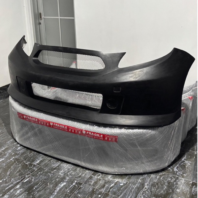 Front Bumper Custom FRP Honda Brio 2013-2018 | Bemper Depan Mobil Plug & Play Include Bracket & Quic
